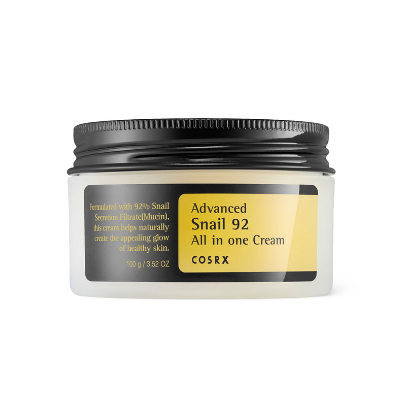 COSRX Advanced Snail 92 All in one Cream Nudie Glow Korean Skin Care Australia