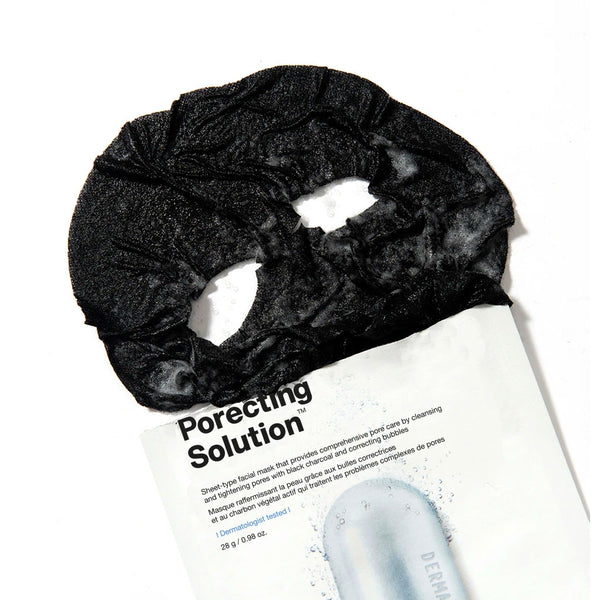 DR. JART+ Dermask Ultra Jet Porecting Solution Bubble Charcoal Sheet Mask Nudie Glow Australia