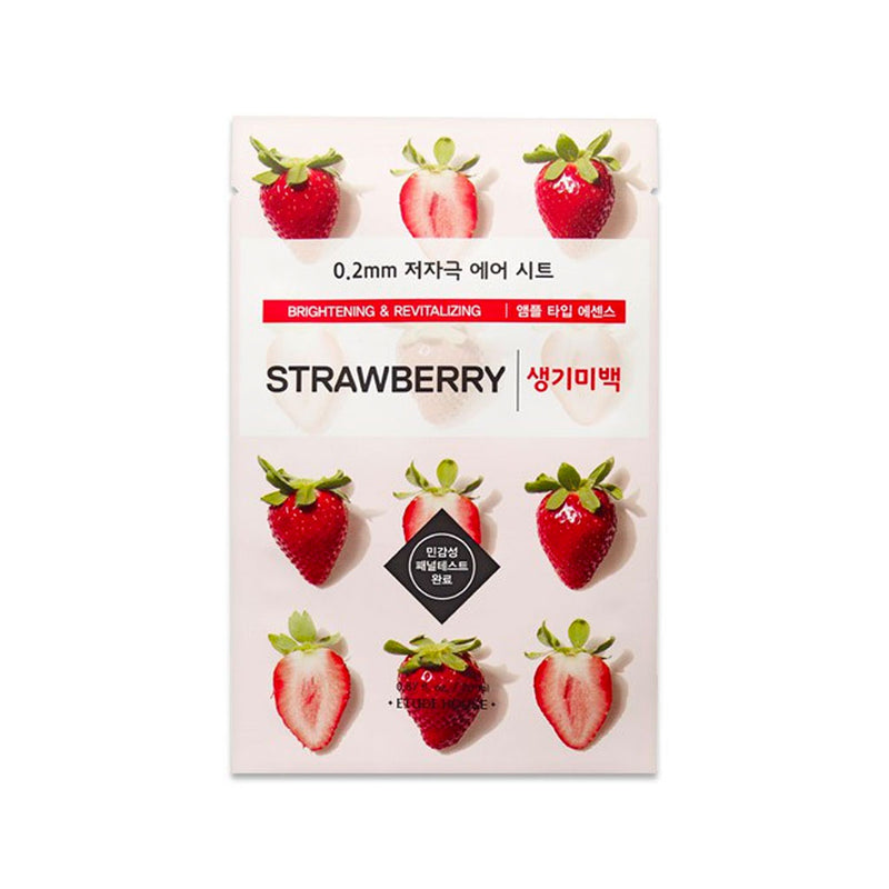 Etude House 0.2mm Therapy Air Mask Strawberry Nudie Glow Australia