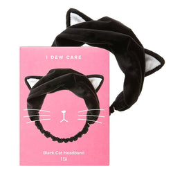 I DEW CARE Black Cat Headband Nudie Glow Australia