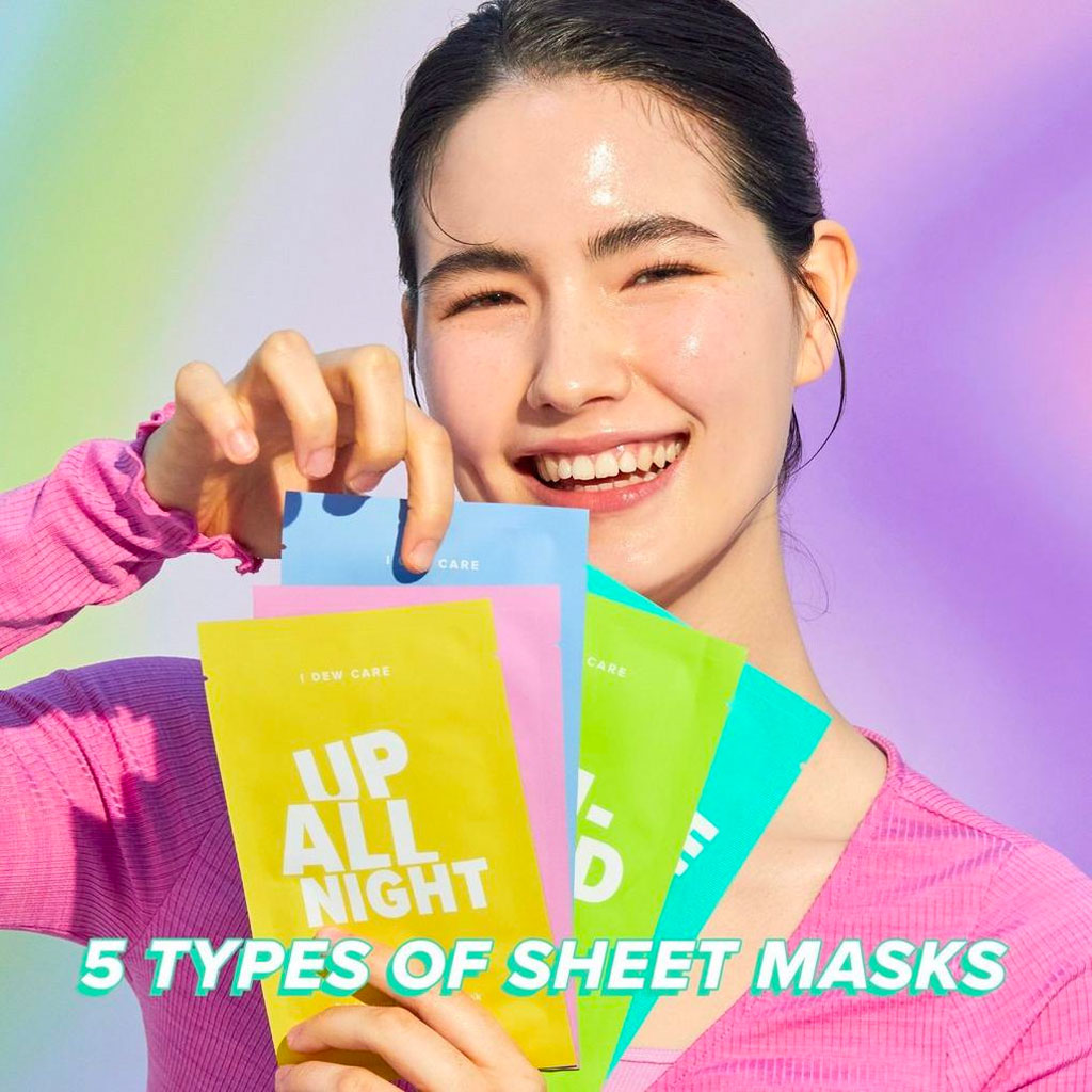 I DEW CARE Let's Do This Sheet 5Day Sheet Mask Set Nudie Glow