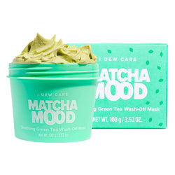 I DEW CARE Matcha Mood Soothing Green Tea Wash-Off Mask Nudie Glow Australia