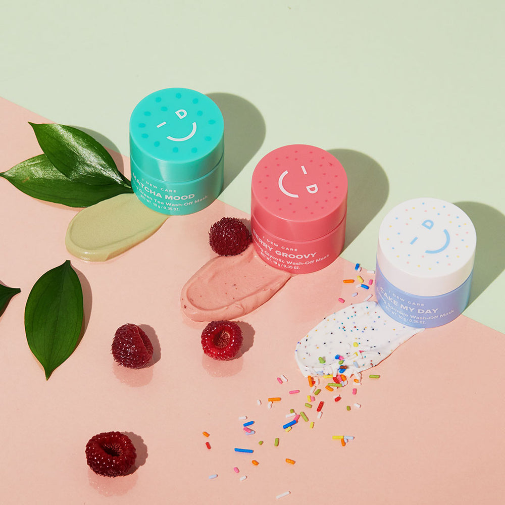 I DEW CARE Mini Scoops Wash-Off Mask Set - Nudie Glow Australia