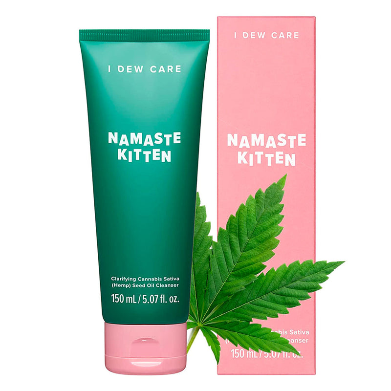 I DEW CARE Namaste Kitten Clarifying Cannabis Sativa (Hemp) Seed Oil Cleanser Nudie Glow Australia