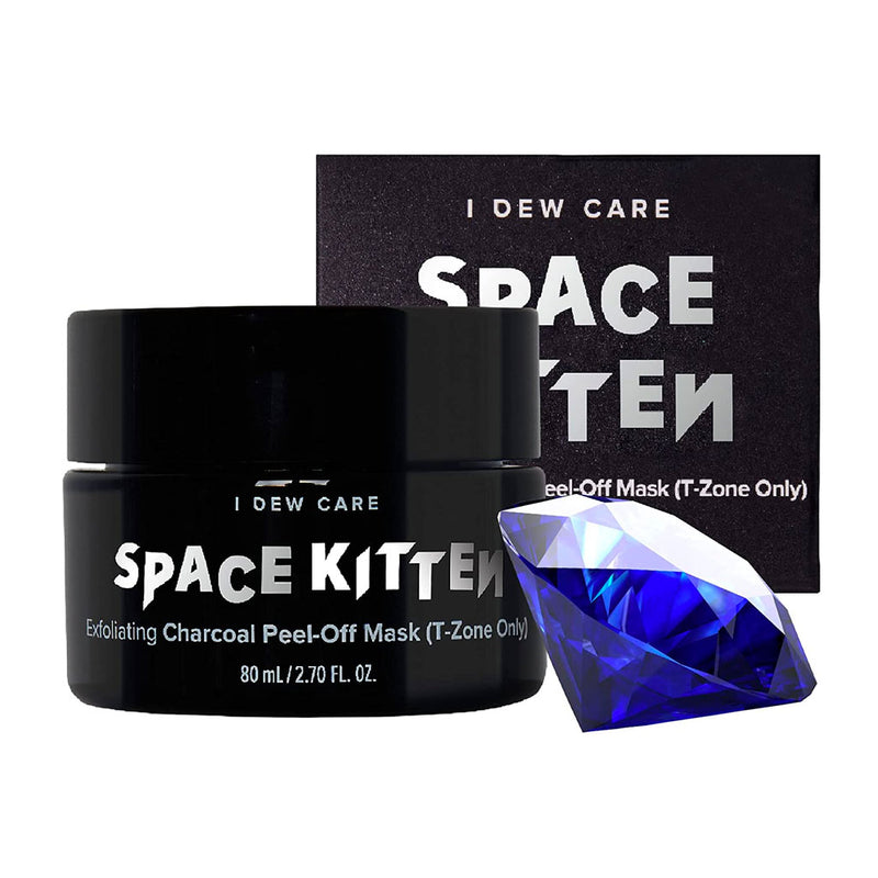 I DEW CARE Space Kitten Exfoliating Galactic Black Peel-Off Mask Nudie Glow Australia