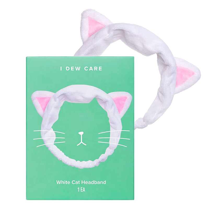 I DEW CARE White Cat Headband Nudie Glow Australia