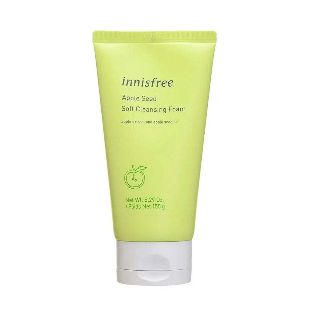 Innisfree Apple Seed Soft Cleansing Foam Nudie Glow Australia