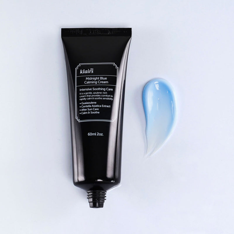 KLAIRS Midnight Blue Calming Cream 60ml Nudie Glow Best Korean Beauty Australia