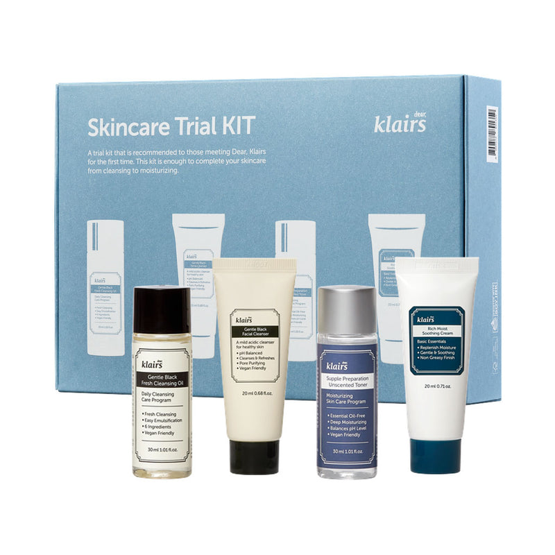 Klairs Skincare Trial Kit Nudie Glow Australia