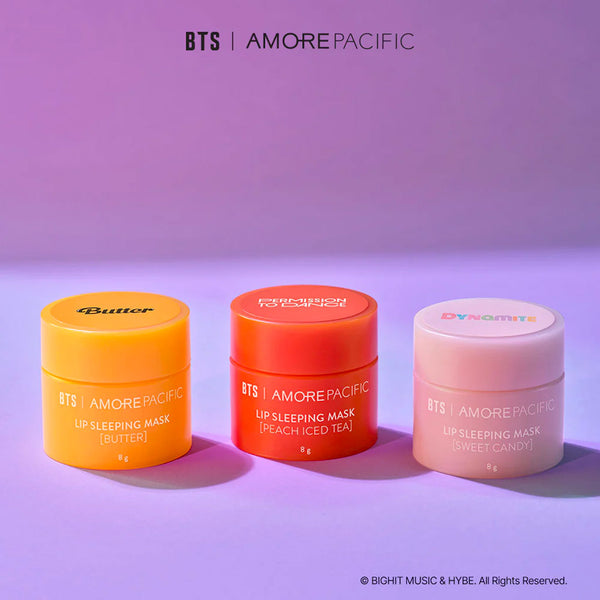 Laneige BTS | AMOREPACIFIC Lip Sleeping Mask Lip & Pop Edition Nudie Glow Australia