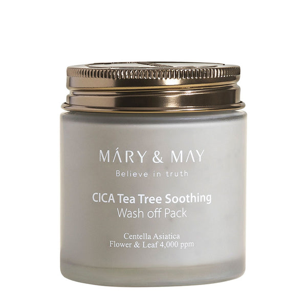 Mary & May Cica Tea Tree Soothing Wash off Pack Nudie Glow Australia