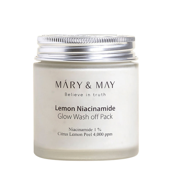 Mary & May Lemon Niacinamide Glow Wash off Pack Nudie Glow Australia