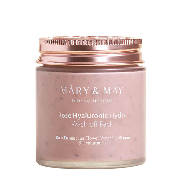 Mary & May Rose Hyaluronic Hydra Wash off Pack Nudie Glow Australia