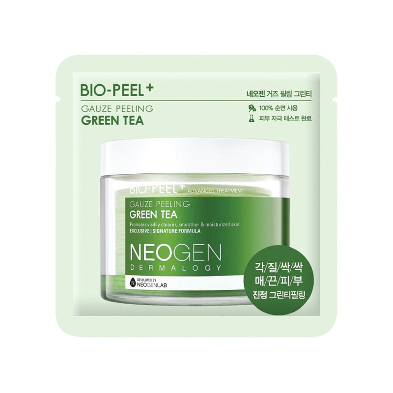NEOGEN Dermalogy Bio-Peel Gauze Peeling Green Tea 1 Pad Nudie Glow Australia