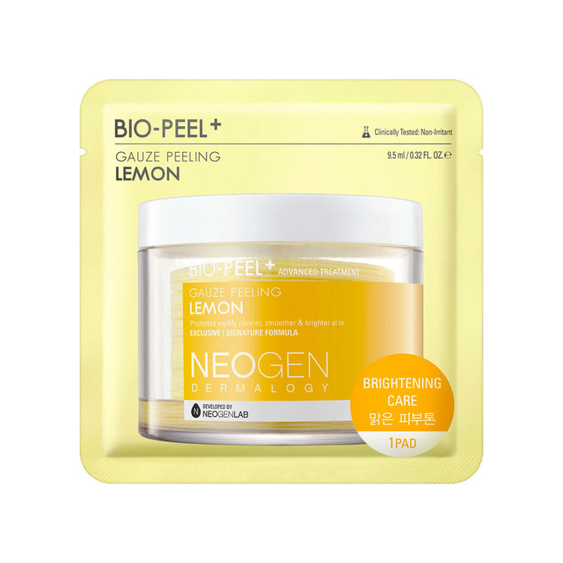 NEOGEN Dermalogy Bio-Peel Gauze Peeling Lemon 1 pad Nudie Glow Australia