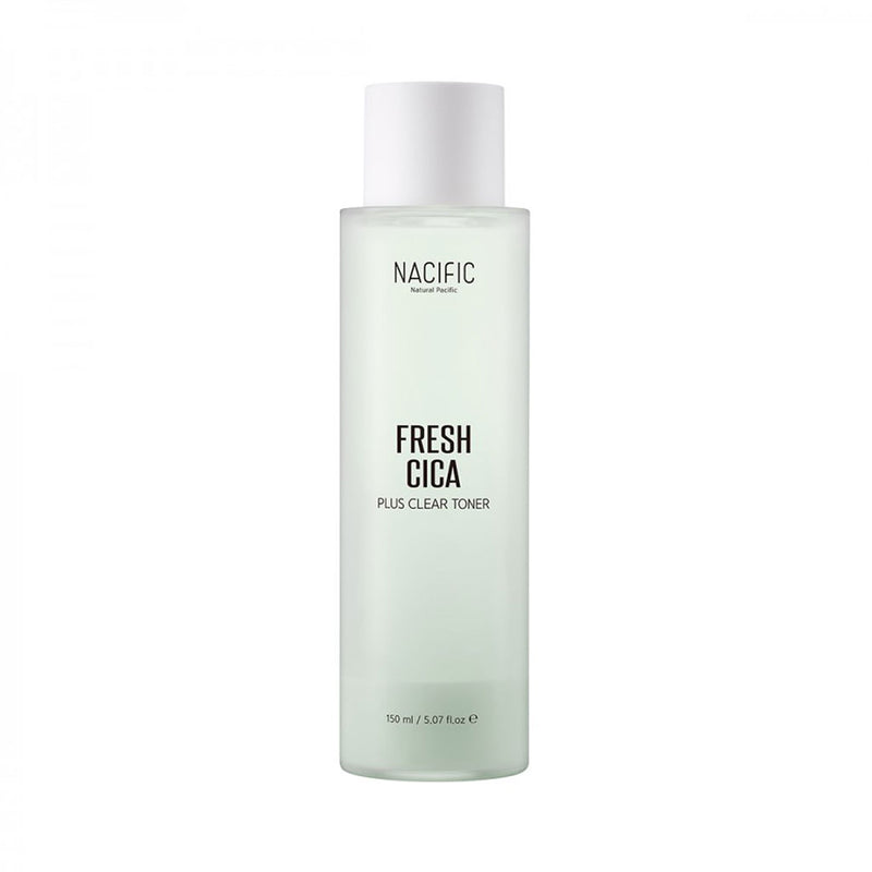 Nacific Fresh Cica Plus Clear Toner Nudie Glow Korean Skin Care Australia