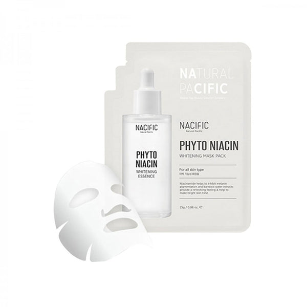 Nacific Phytonian Whitening Mask Pack Nudie Glow Korean Skin Care Australia