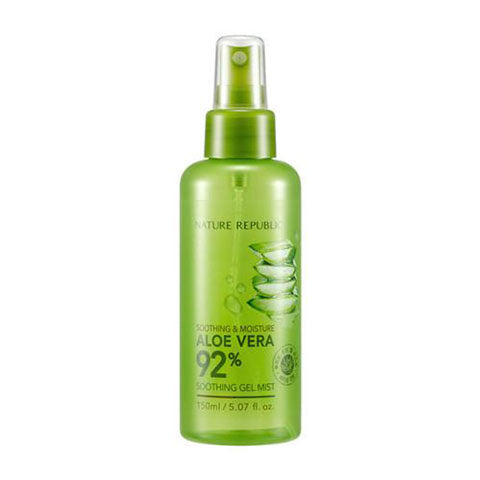 Nature Republic Aloe Vera 92% Soothing Gel Mist Nudie Glow Best Korean Beauty Store Australia