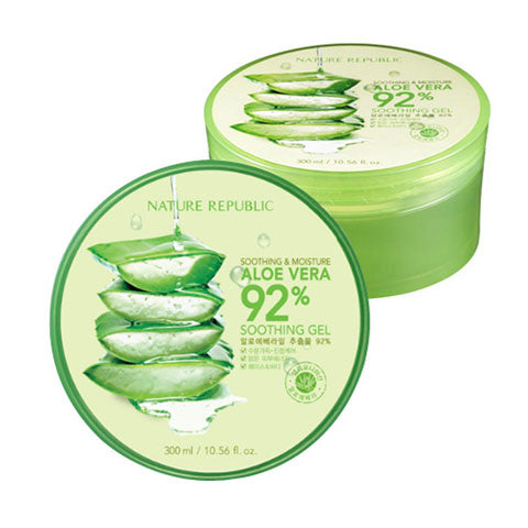 Nature Republic Aloe Vera 92% Soothing Gel Nudie Glow Best Korean Beauty Store Australia