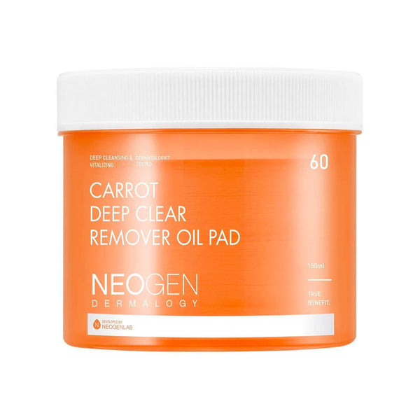 Neogen Carrot Deep Clear Remover Oil Pad Nudie Glow Australia