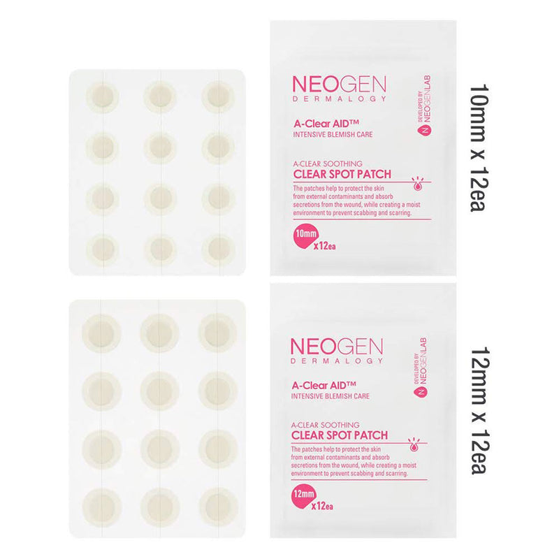 Neogen A-Clear AID Soothing Spot Patch Nudie Glow Korean Skin Care Australia