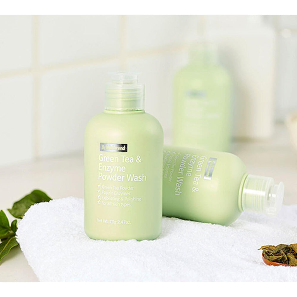 BY WISHTREND Green Tea & Enzyme Powder Wash - Nudie Glow Australia