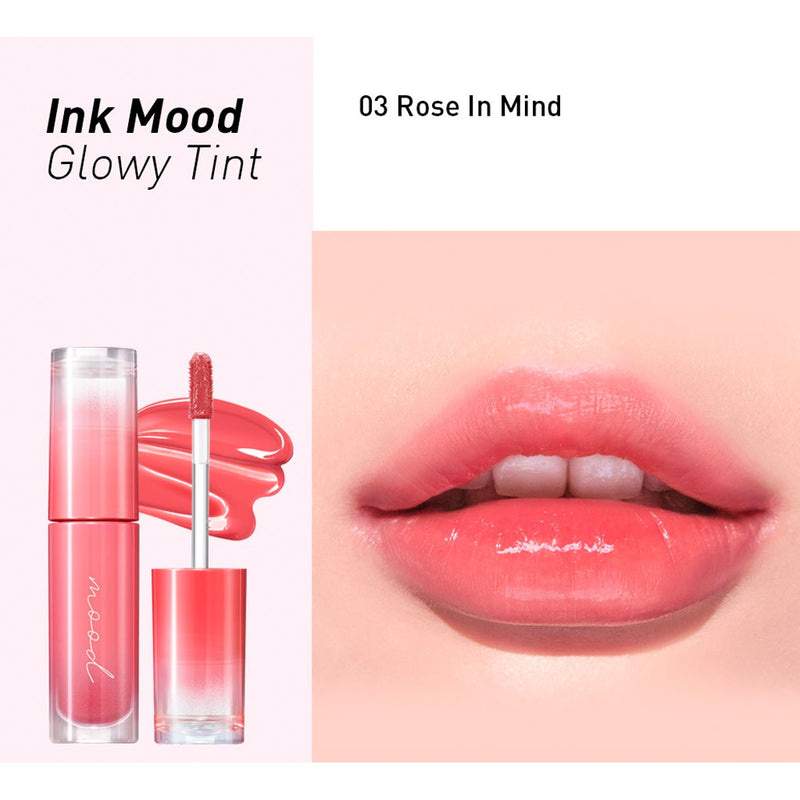 Peripera Ink Mood Glowy Tint #03 ROSE IN MIND Nudie Glow Australia
