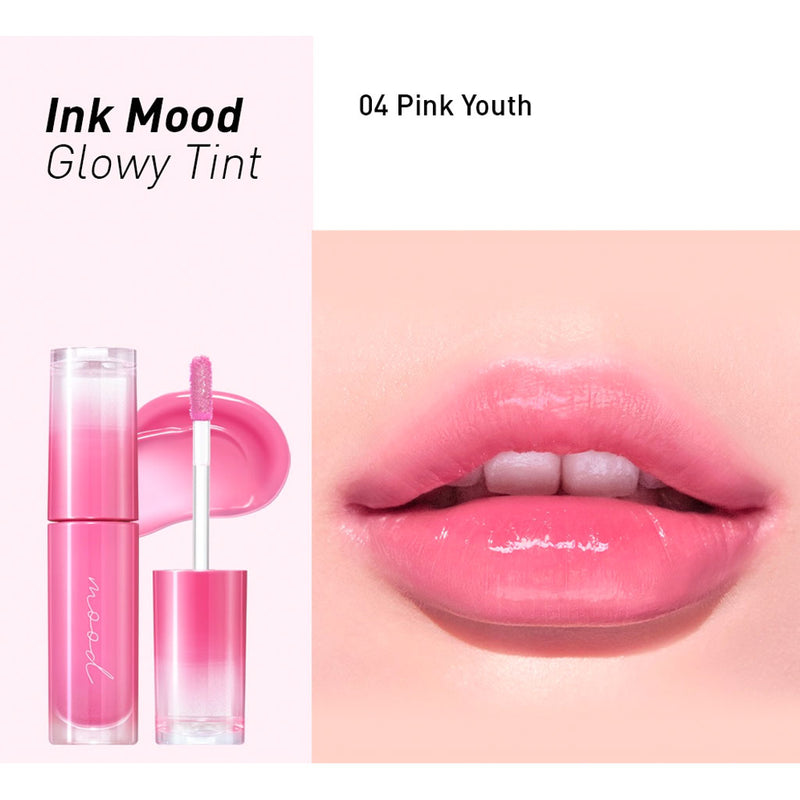 Peripera Ink Mood Glowy Tint #04 PINK YOUTH Nudie Glow Australia