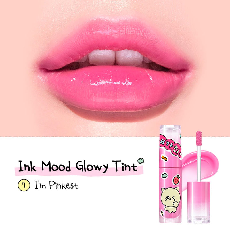 Peripera Ink Mood Glowy Tint #07 I'M PINKEST Nudie Glow Australia