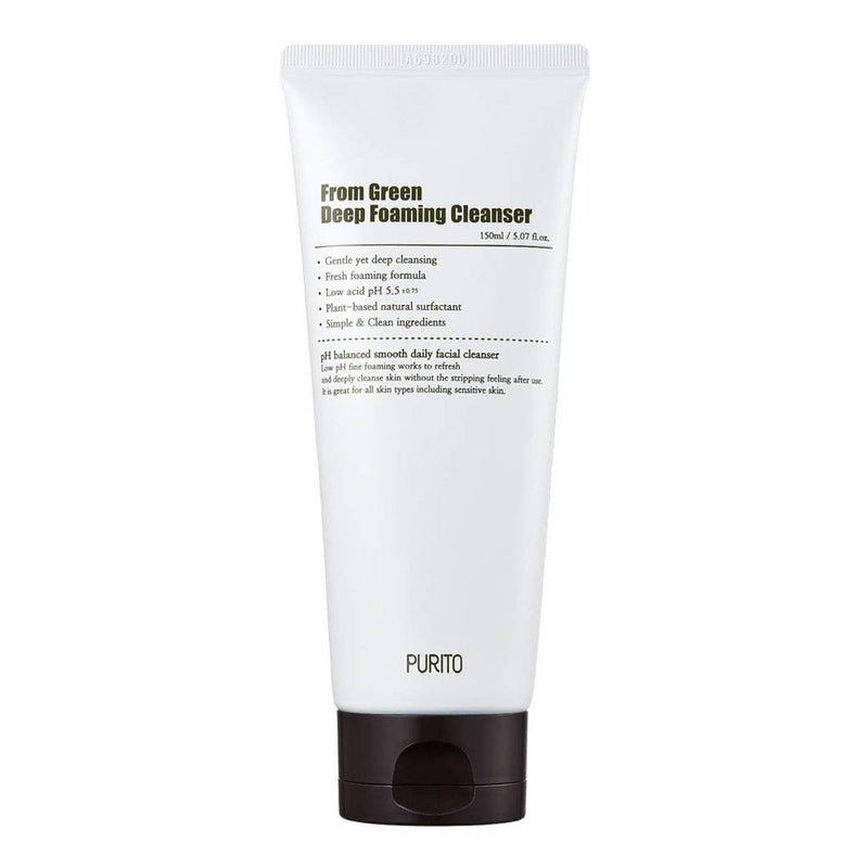 Purito From Green Deep Foaming Cleanser Nudie Glow Australia
