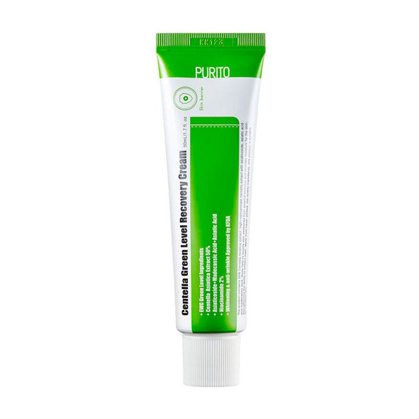 Purito Centella Green Level Recovery Cream Nudie Glow Korean Skin Care Australia
