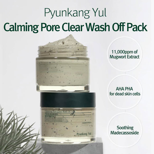 Pyunkang Yul Calming Pore Clear Wash Off Pack Nudie Glow Australia