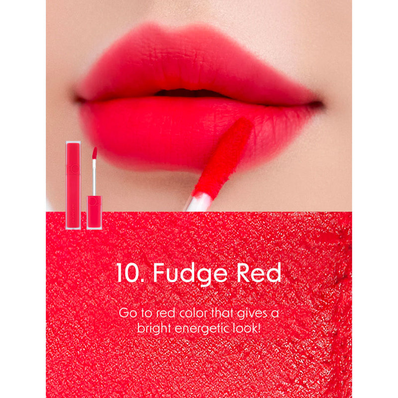 ROM&ND Blur Fudge Tint 10 FUDGE RED Nudie Glow Australia