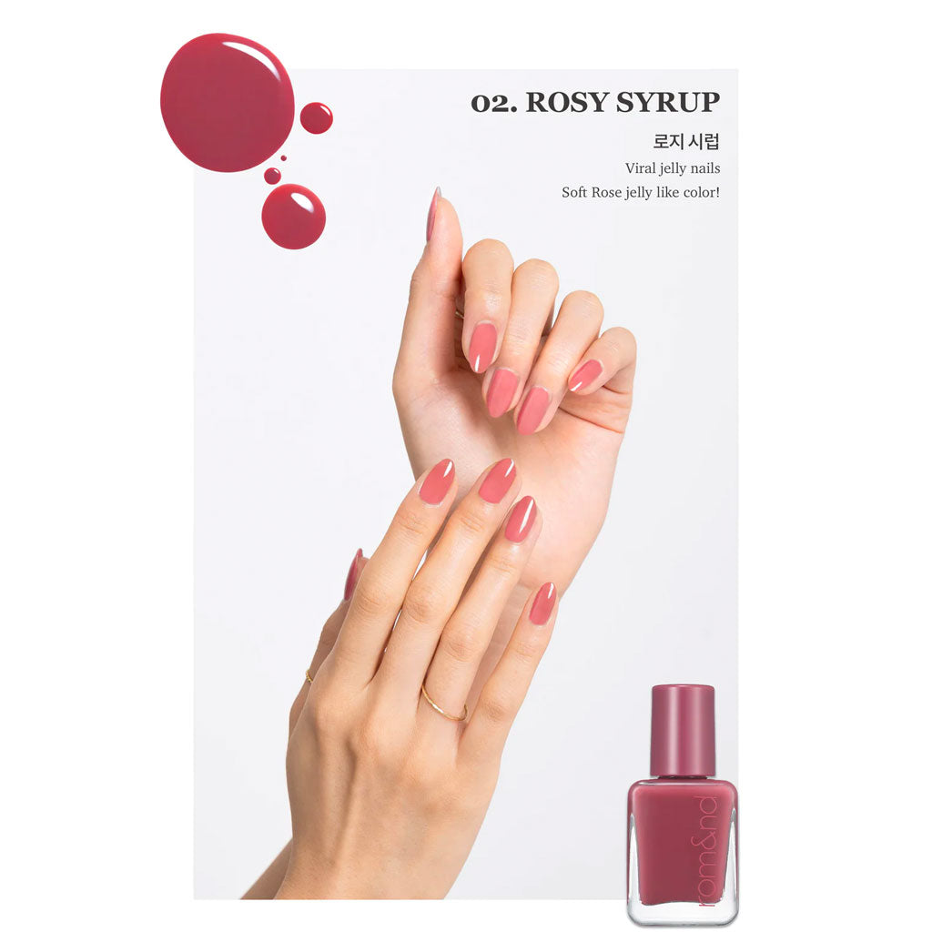 ROMAND Mood Pebble Nail (16 Colours) - Nudie Glow Australia