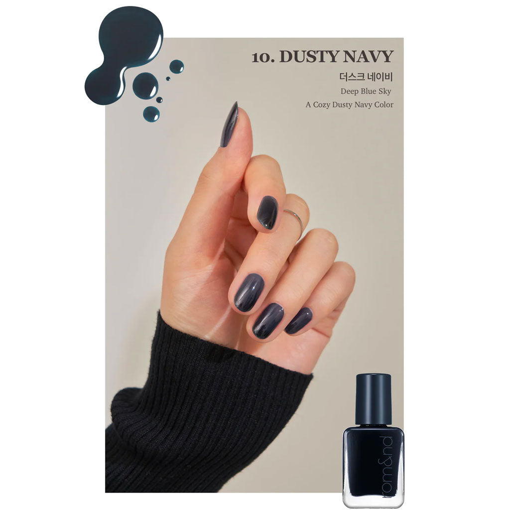 ROMAND Mood Pebble Nail (16 Colours) - Nudie Glow Australia
