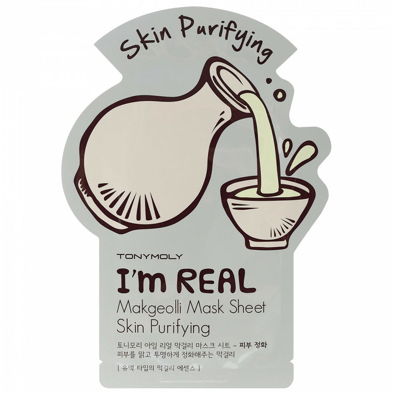 TONY MOLY I'm Real Makgeolli Mask Sheet Nudie Glow Korean Skin Care Australia