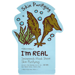 TONY MOLY I'm Real Seaweeds Mask Sheet Nudie Glow Korean Skin Care Australia